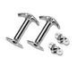 Hood Latches - Jeep '41-49 CJ2 / '49-66 CJ3 / '55-83 CJ5 / '56-75 CJ6 / '76-86 CJ7 / '87-95 Wrangler YJ (Chrome; Boxed)