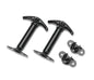 Hood Latches - Jeep '41-49 CJ2 / '49-66 CJ3 / '55-83 CJ5 / '56-75 CJ6 / '76-86 CJ7 / '87-95 Wrangler YJ (Black; Boxed)