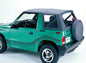Replace-A-Top For OEM - '89-94 Tracker/Sidekick (Black Denim; Clear Windows; No Door Skins Included)