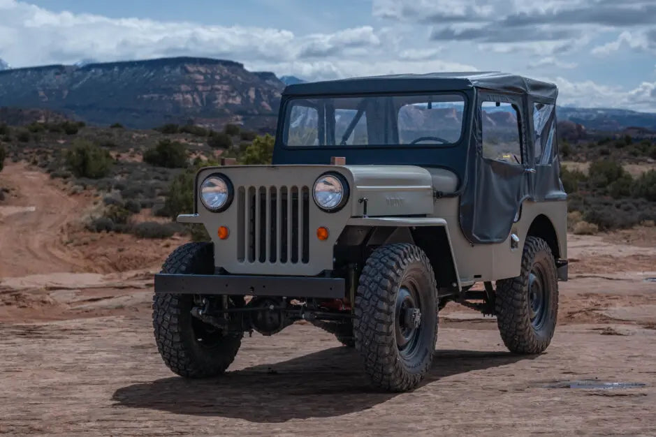 Tigertop - Jeep '53-64 CJ3B (Black Crush)