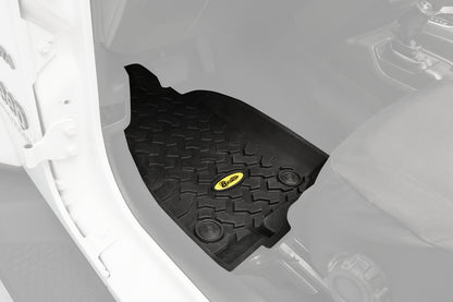 Floor Mats - Jeep '20-26 Gladiator / '18-26 Wrangler JL; Front (Black)