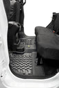 Floor Mats - Jeep '18-26 Wrangler JL 4-Door; Exc. 4XE; Rear (Black)