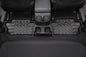 Floor Mats - Jeep '18-26 Wrangler JL 2-Door; Rear (Black)