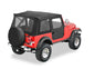 Supertop Classic - Jeep '76-83 CJ5 (Black Crush; Clear Windows)