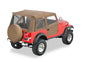 Supertop Classic - Jeep '76-83 CJ5 (Tan; Clear Windows)