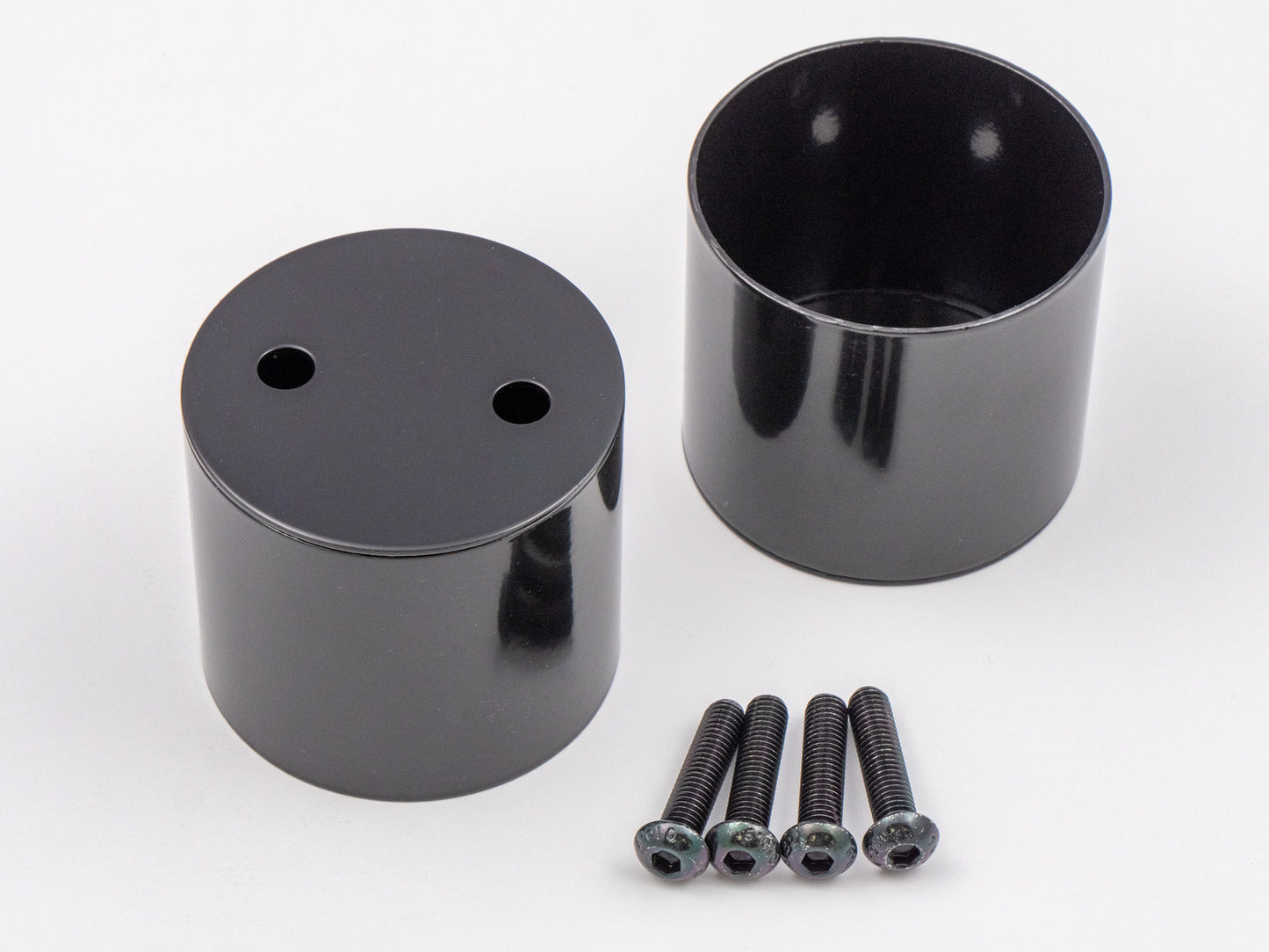 Door Mirror Cup Kit - Jeep '20-26 Gladiator / '18-26 Wrangler JL / '07-'18 Wrangler JK (Black)