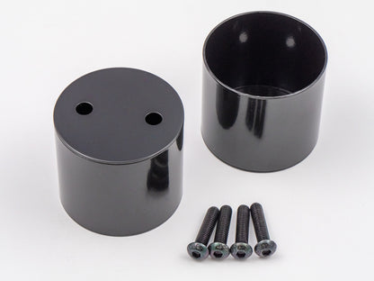 Door Mirror Cup Kit - Jeep '20-26 Gladiator / '18-26 Wrangler JL / '07-'18 Wrangler JK (Black)