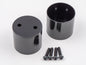 Door Mirror Cup Kit - Jeep '20-26 Gladiator / '18-26 Wrangler JL / '07-'18 Wrangler JK (Black)