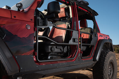 Element Doors - Jeep '20-26 Gladiator / '18-26 Wrangler JL (Front; Matte Black)