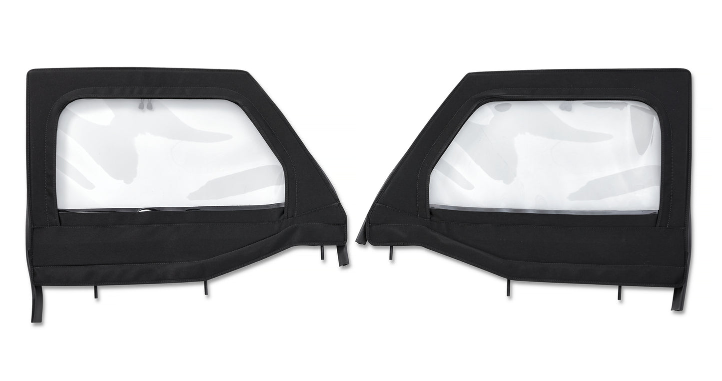 Element Upper Doors - Jeep '20-26 Gladiator / '18-26 Wrangler JL (Front; Black Twill)