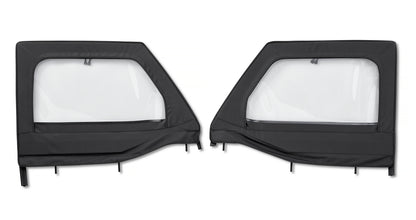 Element Upper Doors - Jeep '20-26 Gladiator / '18-26 Wrangler JL (Front; Black Diamond)
