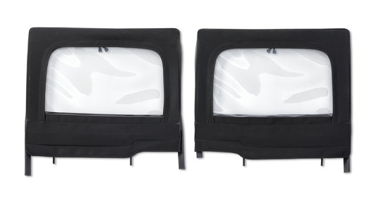Element Upper Doors - Jeep '20-26 Gladiator / '18-26 Wrangler JL 4-Door (Rear; Black Twill)