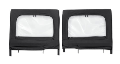 Element Upper Doors - Jeep '20-26 Gladiator / '18-26 Wrangler JL 4-Door (Rear; Black Diamond)