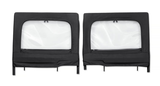 Element Upper Doors - Jeep '20-26 Gladiator / '18-26 Wrangler JL 4-Door (Rear; Black Diamond)