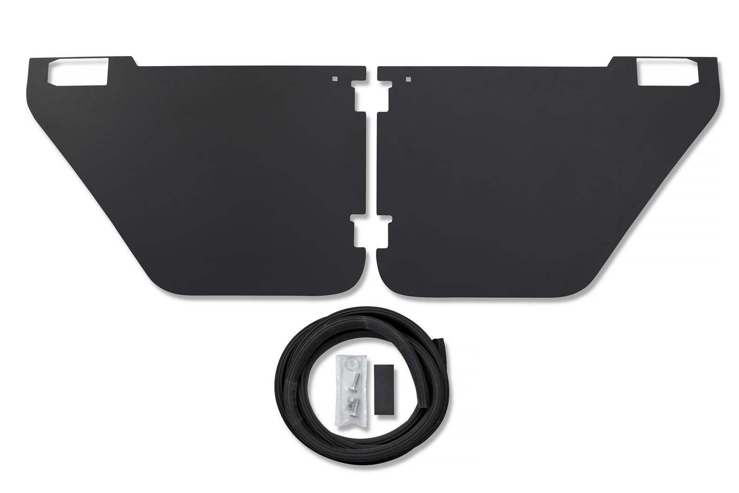 Element Panels - Jeep '20-26 Gladiator / '18-26 Wrangler JL 4-Door (Rear Doors; Black)