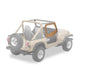 Upper Fabric Doors - Jeep '88-95 Wrangler YJ (Rounded Upper Corner  Spice)