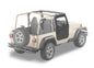 Full Fabric Doors - Jeep '97-06 Wrangler TJ (Black Denim)