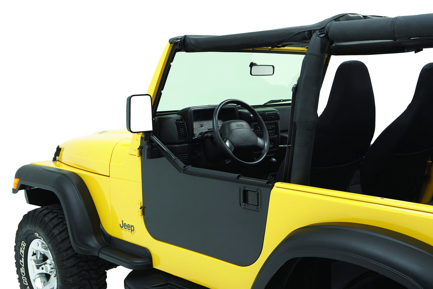 Element Panels - Jeep '76-86 CJ7 / '87-95 Wrangler YJ / '97-06 Wrangler TJ (Black)