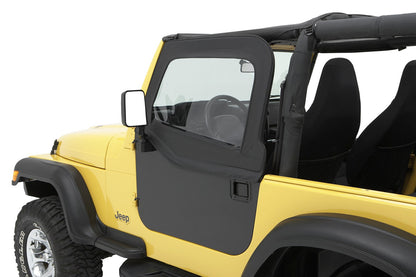 Element Upper Doors - Jeep '80-86 CJ7 / '87-95 Wrangler YJ (Black Denim)
