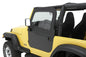 Element Upper Doors - Jeep '80-86 CJ7 / '87-95 Wrangler YJ (Black Denim)