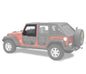Element Upper Doors - Jeep '07-18 Wrangler JK (Front Doors; Black Twill)