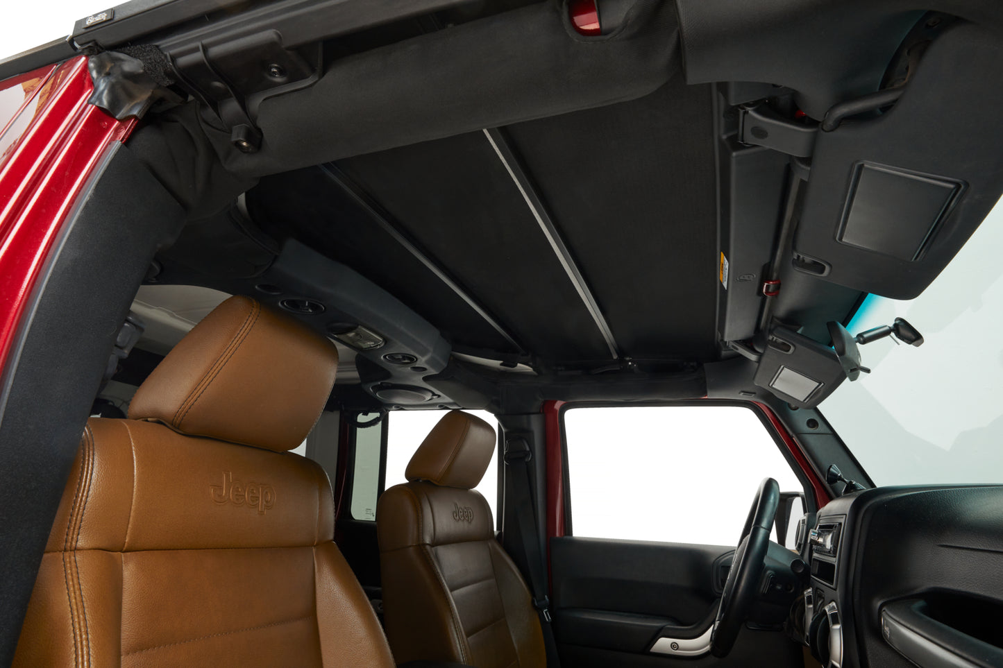 Sunrider For Hardtop - Jeep '07-18 Wrangler JK (Premium Black Twill; 2-Door Or 4-Door)