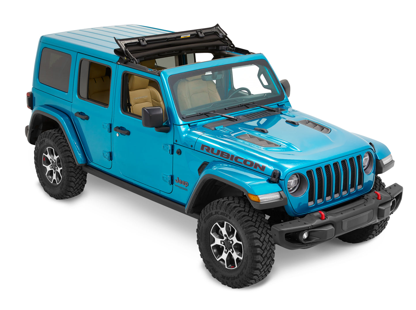 Sunrider For Hardtop - Jeep '20-26 Gladiator / '18-26 Wrangler JL (Premium Black Twill)