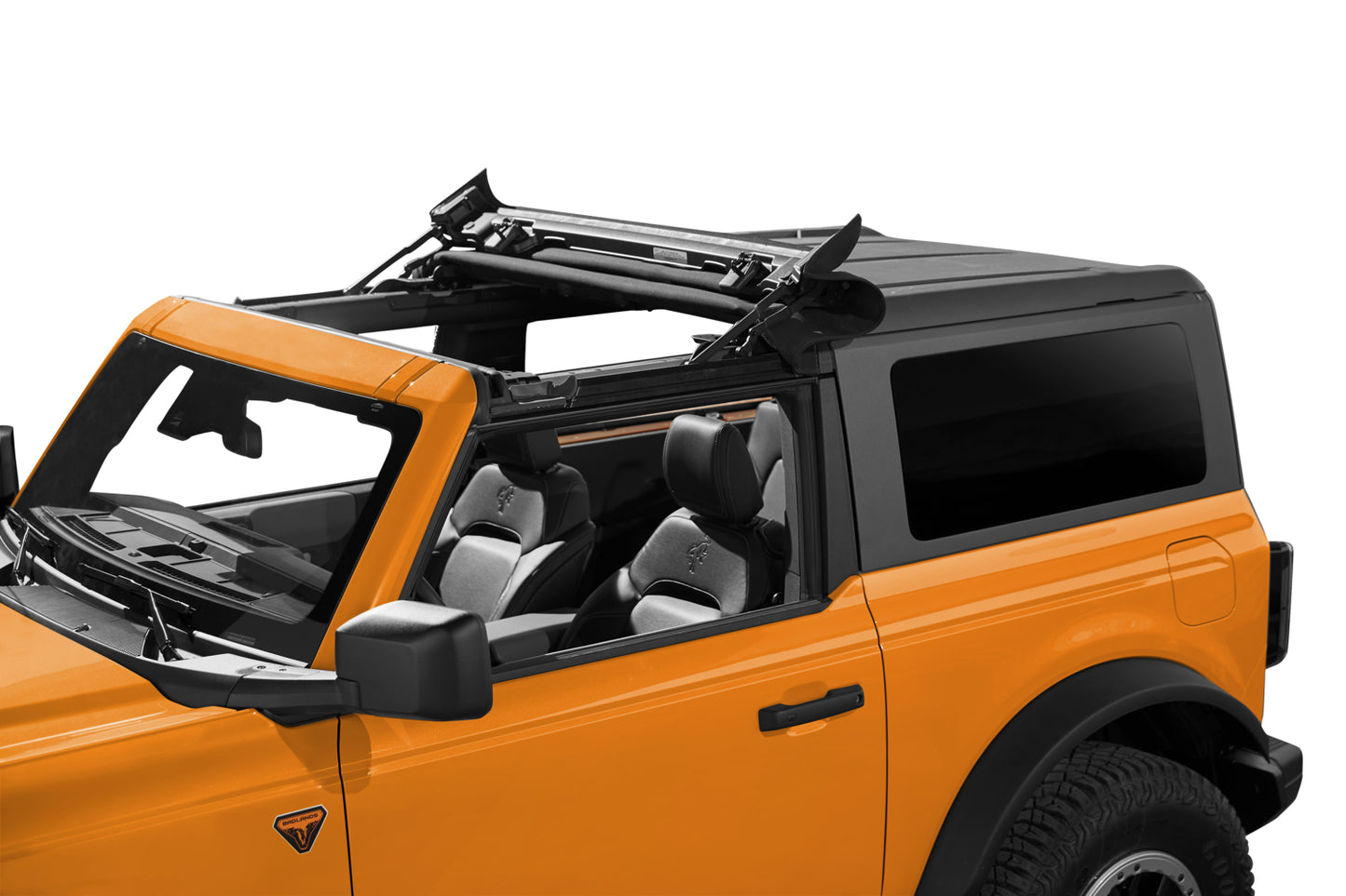 Sunrider For Hardtop - '21-26 Bronco; Bronco Raptor;  2-Door (Premium Black Twill)