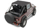 Traditional Bikini - Jeep '55-75 CJ5 / '51-62 M38A1 (Black Crush)