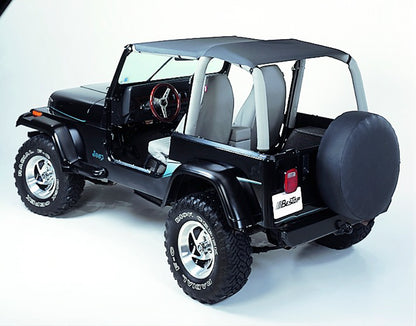 Strapless Safari Bikini - Jeep '92-95 Wrangler YJ (Charcoal / Gray)