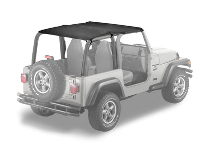 Strapless Safari Bikini - Jeep '97-02 Wrangler TJ (Black Denim)