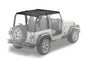 Strapless Safari Bikini - Jeep '97-02 Wrangler TJ (Black Denim)