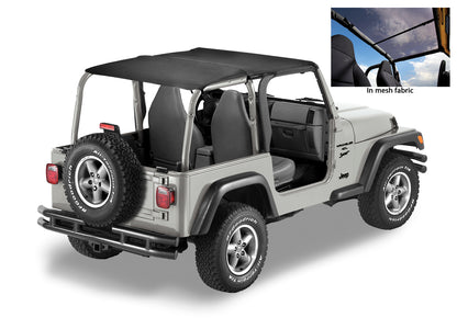 Header Safari Bikini - Jeep '97-02 Wrangler TJ (Mesh)