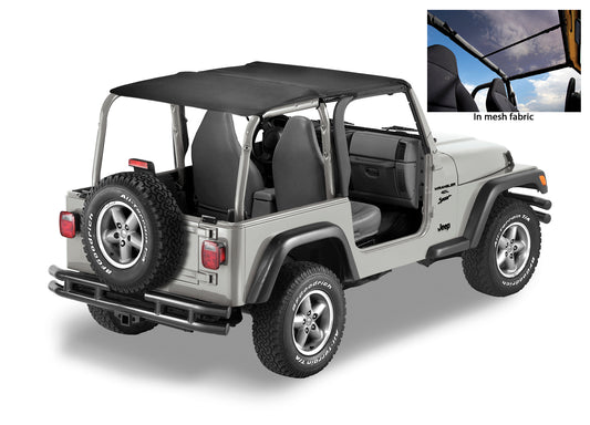 Header Safari Bikini - Jeep '97-02 Wrangler TJ (Mesh)