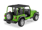Header Safari Bikini - Jeep '04-06 Wrangler TJ Unlimited (Black Diamond)