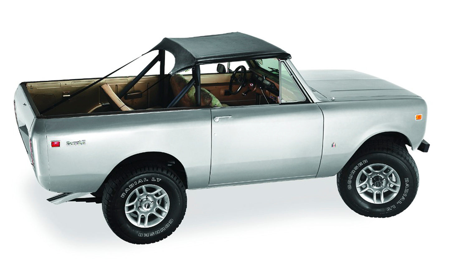 Traditional Bikini - '72-80 Scout II (Black Crush)