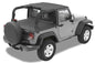 Header Targa Bikini - Jeep '07-09 Wrangler JK 2-Door (Black Diamond)