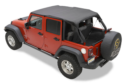 Header Safari Bikini - Jeep '10-18 Wrangler JK 4-Door (Black Diamond)