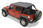 Header Safari Bikini - Jeep '10-18 Wrangler JK 4-Door (Black Diamond)