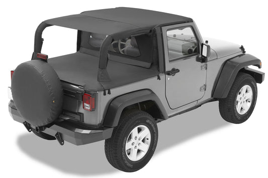Header Safari Bikini - Jeep '07-09 Wrangler JK 2-Door (Black Diamond)