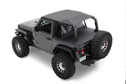 Header Safari Cable Style Bikini - Jeep '18-2023 Wrangler JL 2-Door (Black Diamond)