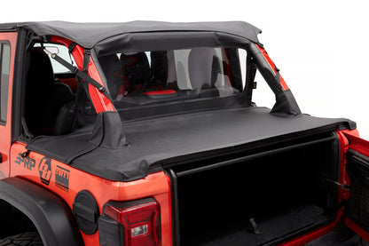Header Safari Cable Style Bikini - Jeep '18-2023 Wrangler JL 4-Door (Black Diamond)