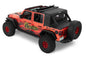 Halftop Soft Top - Jeep '18-2023 Wrangler JL 4-Door (Black Diamond)