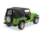 Supertop Classic - Jeep '97-06 Wrangler TJ Exc. Unlimited (Black Denim; Tinted Windows)