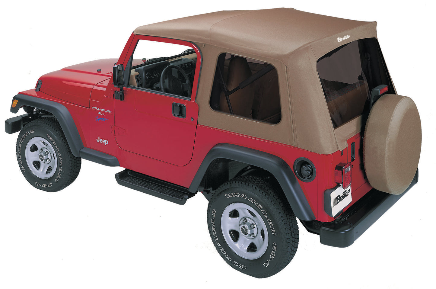 Supertop Classic - Jeep '97-06 Wrangler TJ Exc. Unlimited (Spice; Tinted Windows)