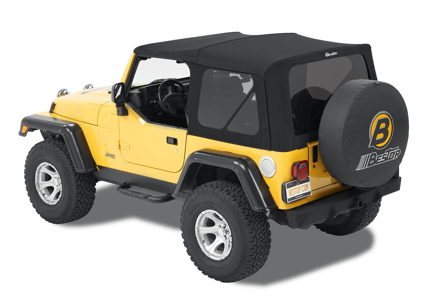 Supertop - Jeep '97-06 Wrangler TJ Exc. Unlimited (Premium Black Twill)