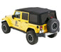 Supertop - Jeep '07-18 Wrangler JK 4-Door (Premium Black Twill)