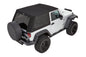 Trektop Pro - Jeep '07-18 Wrangler JK 2-Door (Premium Black Twill)