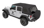 Trektop Pro - Jeep '07-18 Wrangler JK 4-Door (Premium Black Twill)