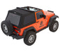Trektop Glide - Jeep '07-18 Wrangler JK 2-Door (Black Diamond)